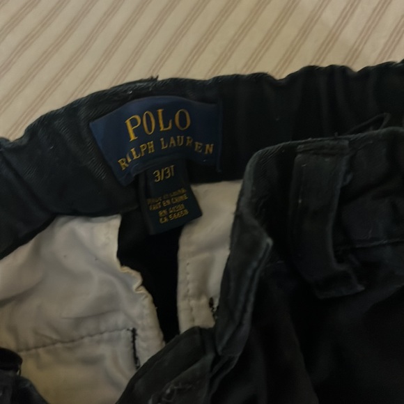 Polo Ralph Lauren boys chino pants size 3t black - Picture 2 of 3